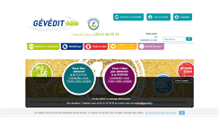 Desktop Screenshot of gevedit.fr